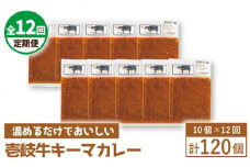 【全12回定期便】壱岐牛キーマカレー [JBW028] 432000 432000円 