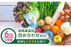 【全6回定期便】壱岐産食材詰め合わせBOX「野菜」 [JBF016] 138000 138000円