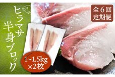 【全6回定期便】ヒラマサフィレ 約2〜3kg（1尾）《壱岐市》【なかはら】 [JDT043] ヒラマサ フィレ 柵 刺身 刺身ブロック 刺し身 切身 冷凍 海鮮 海鮮丼 282000 282000円 冷凍配送