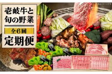 【全6回定期便】《A4～A5ランク》壱岐牛と旬の野菜定期便《壱岐市》【壱岐市農業協同組合】 [JBO078] 壱岐牛 肉 黒毛和牛 野菜 旬 詰め合わせ 贅沢 BBQ 160000 160000円 16万円