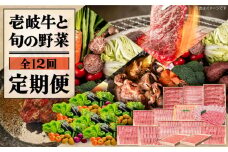 【全12回定期便】《A4～A5ランク》壱岐牛と旬の野菜定期便《壱岐市》【壱岐市農業協同組合】 [JBO079] 壱岐牛 肉 黒毛和牛 野菜 旬 詰め合わせ 贅沢 BBQ 315000 315000円