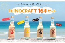 【IKINOCRAFT】いちごソーダ・ゆずソーダ・樽ボール・島ボール 計16本（各4本）ケース入 《壱岐市》【壱岐の蔵酒造】 酒 お酒 焼酎 麦焼酎 むぎ焼酎 カクテル [JBK032] 33000 33000円