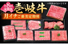 【全8回定期便】 特選 壱岐牛 月イチ ご褒美定期便 《壱岐市》【太陽商事】[JDL093]]肉 牛肉 ステーキ サーロイン モモ ロース 焼肉 焼き肉 すき焼き しゃぶしゃぶ BBQ 赤身 定期便 249000 249000円 25万