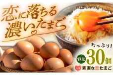 特選 素直な恋たまご 30個 《壱岐市》【しまのたまご屋さん】 [JAP016] 卵 たまご 鶏卵 玉子 ギフト 国産 卵かけご飯 たまごかけご飯 のし [JAP016]