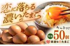 特選 素直な恋たまご 50個 《壱岐市》【しまのたまご屋さん】 [JAP017] 卵 たまご 鶏卵 玉子 ギフト 国産 卵かけご飯 たまごかけご飯 のし [JAP017]