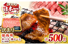 【訳あり】【A4〜A5ランク】長崎和牛 焼肉切り落とし 500g (肩ロース・バラ）《壱岐市》【株式会社MEAT PLUS】 肉 牛肉 黒毛和牛 焼き肉 ご褒美 焼肉 焼肉用 ギフト 贈答用 ご褒美 冷凍配送 A4 A5 [JGH021]