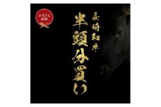 【全12回定期便】長崎和牛 牛半頭分買い  [JGV017]