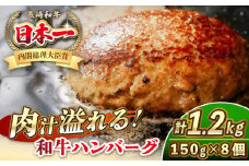 長崎和牛 ハンバーグ 150g×8 《壱岐市》【KRAZY MEAT】 A5 A4 冷凍 和牛 肉 牛肉 BBQ ハンバーグ 贈答品 [JER165]