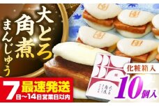 【化粧箱入り】 長崎大とろ角煮まんじゅう （10個）　《壱岐市》【岩崎本舗】冷凍 豚 豚角煮 角煮饅頭 簡単調理 おやつ お取り寄せ 長崎 [JHA046]