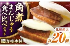 長崎角煮まんじゅう10個(箱)・大とろ角煮まんじゅう10個(箱)《壱岐市》【岩崎本舗】冷凍 豚 豚角煮 角煮饅頭 簡単調理 お取り寄せ [JHA001]