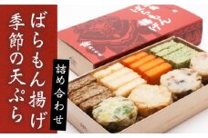 【出荷日限定】【一斉出荷】五島ばらもん揚げと季節の天ぷら 詰合せ かまぼこ 五島市/浜口水産 [PAI009] かまぼこ すり身 ギフト 練りもの 蒲鉾 つみれ 天ぷら 詰め合わせ セット おつまみ