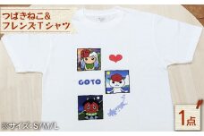 つばきねこ＆フレンズTシャツ 半袖 かわいい カジュアル 五島市/stationery 光洋社 [PDF002]