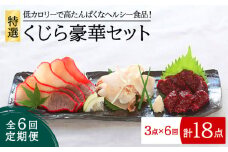 【全6回定期便】 特選 くじら 豪華 3点セット 五島市/丸宗水産  [PAJ006]