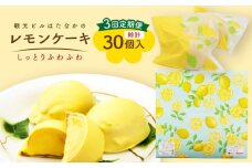 【全3回定期便】レモンケーキ 10個入【 観光ビルはたなか】 [PAX022] 焼き菓子 洋菓子 スイーツ ギフト 贈答