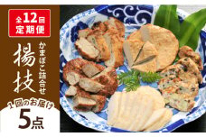 【全12回定期便】揚技（あげわざ） かまぼこ セット 【しまおう】 [PAY053] 蒲鉾 カマボコ おかず 練物 練り物
