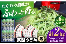 【全6回定期便】五島うどんギフト（磯8袋入り）+あごだし24袋 飛魚 スープ 細麺 乾麺 手延べうどん セット 五島市/五島あすなろ会 うまか食品 [PAS047]
