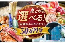 【あとから選べる】長崎県五島市ふるさとギフト 50万円分 和牛 魚 鮮魚 椿 うどん [PZX019]