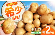 【12月先行予約】島の元気なじゃがいも!旨味抜群の『デジマ』2kg 五島市/あわたに農園 [PGO003]