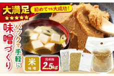 【自宅で味噌づくり】 手作り 味噌 キット『 米味噌 』＜川添酢造＞ [CDN009]  長崎 西海 味噌 米味噌 手作り みそ 贈答 ギフト 