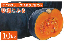 【ホクホクしっとり】面高カボチャ（特濃こふき）10kg＜太田幸男＞ [CCN015]