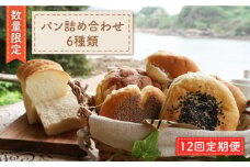 【数量限定】【12回定期便】 パン 詰め合わせ 6種類＜岡崎製パン所＞ [CEP004]  長崎 西海 ぱん パン 菓子パン 詰め合わせ セット パン 贈答 ギフト 冷凍パン