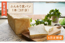 【数量限定】【6回定期便】まるごと！ふんわり 食パン 一本（3斤分）＜岡崎製パン所＞ [CEP007]   長崎 西海 ぱん パン 食パン パン 贈答 ギフト 冷凍パン