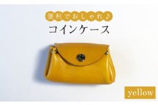 【おしゃれで便利】コインケース 黄色＜グッピーサウンド＞ [CEV005]