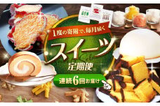 【6回定期便】 大人気 スイーツ～見つけた！西海の宝物 定期便 ～ [CZZ029] 長崎 西海 定期便 ケーキ ズコット もっちりいも 干し芋 ロールケーキ カステラ ジェラート スイーツ お菓子 おやつ 定期便