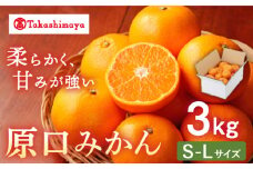 みかん 【高島屋選定品】【九州屋】【先行予約】原口みかん3kg（S～Lサイズ）＜高島屋＞ 限定数100 [CFQ055] みかん みかん ミカン 柑橘 果物 みかん