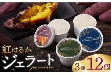 ジェラート さつまいも 紅はるか プレミアム ジェラート 12個セット＜大地のいのち＞ [CDA062] ジェラート アイス 焼いも サツマイモ 紅はるか じぇらーと アイスクリーム 贈答 ギフト プレゼント 