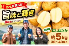 勝田農園の満々じゃがいも にしゆたか 約5kg（M〜Lサイズ混合）＜勝田農園＞ [CGM001] じゃがいも ぽてと いも 芋 野菜 産地直送 長崎 西海 ジャガイモ ポテト イモ にしゆたか