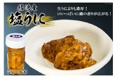 【季節限定】橘湾産「塩うに（粒うに）」70g×1本 / 吉田海産 / 長崎県 雲仙市 [item0501] / うに ウニ 塩うに 1本 期間限定