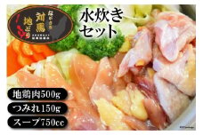 【幻の地鶏】 長崎 対馬 地どり 贅沢 水炊き セット [南高愛隣会 あいりん 長崎県 雲仙市 item1659] 水炊き 肉 鶏肉 地鶏 鍋