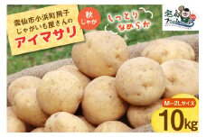 【2025年12月後半以降発送】じゃがいも アイマサリ 10kg 秋じゃが [宅島ファーム 長崎県 雲仙市 item2051] 野菜 ジャガイモ 10キロ 馬鈴薯 長崎県産 期間限定