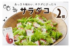 タコ サラダコ 2個 計200g [天洋丸 長崎県 雲仙市 item1832] たこ マダコ 蛸 冷凍 魚介