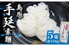 島原 手延 素麺 250g / そうめん 素麺 南島原市 / 島原手延素麺組合連絡協議会 [SAN004]