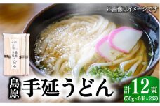 島原 手延 うどん 600g (50g×6束) ×2袋 / 麺 乾麺 / うどん ウドン 饂飩 うどん ウドン ウドン / 南島原市 / 本多兄弟商会 [SAU003]