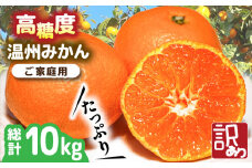 【2025年11月下旬〜発送】【高糖度】 温州みかん 約10kg（傷もの） / みかん 訳あり ミカン 蜜柑 長崎県産みかん 糖度 果物 くだもの フルーツ ふるーつ 旬 家庭用 10kg / 南島原市 / 南島原果物屋 [SCV015]