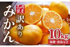 【訳あり・出荷時に一番旬なみかんをお届け！】みかん 10kg ( 南柑 ・ 青島 など) / ミカン 蜜柑 果物 フルーツ / 南島原市 / ふるさと企画 [SBA018]