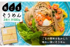 そうめんの吉田がつくる黒ごまそうめん (50g×5束)×2袋入  / そうめん ソーメン そうめん ソーメン 島原そうめん 手延べ 麺 素麺 乾麺 ソーメン 黒ごま くろごま 黒ゴマ / 南島原市 / 吉田食品手延工場 [SCL005]