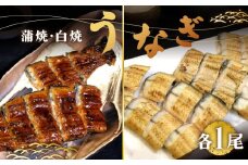  【須川屋台道場】うなぎ 蒲焼・白焼 2尾 セット  / うなぎ ウナギ 鰻 蒲焼 白焼 / 南島原市 / はなぶさ [SCN008]