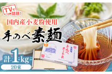 【手のべ陣川】 島原 手延べ そうめん 1kg / S-15 / そうめん 島原そうめん 手延べ 麺 素麺 / 南島原市 / ながいけ [SCH019]