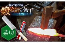 【野菜を切るならこれ！】手打ち 和包丁 菜切包丁 / 包丁 ほうちょう 和包丁 万能包丁 左利き おすすめ 人気 包丁 / 南島原市 / 重光刃物鍛造工場 [SEJ004]