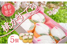 【2026年2月〜発送】【ひなまつり着日指定可】 桃カステラ 5個入り / かすてら カステラ 桃かすてら 節句 お土産 お菓子 ギフト 贈答 / 南島原市 / 本田屋かすてら本舗 [SAW037]