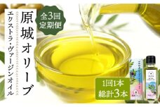 【3回定期便】 原城 オリーブ エクストラ・ヴァージンオイル  100ml 1本 / オリーブオイル オイル 油 調味料 / 南島原市 / ミナサポ [SCW054]