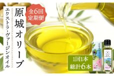 【6回定期便】 原城 オリーブ エクストラ・ヴァージンオイル  100ml 1本 / オリーブオイル オイル 油 調味料 / 南島原市 / ミナサポ [SCW055]