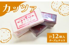 カッツァ チーズ ＆ チョコ 12個入 / ケーキ スポンジケーキ クリーム / お菓子 おやつ じゃがいも スイーツ 贈答 ホクホク スイーツ すいーつ スイーツ / 南島原市 / グランビィラジュおおむら菓子舗 [SDS001]