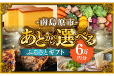 【あとから選べる】南島原市 ふるさとギフト 6万円分 / 寄付 あとから寄附 あとからギフト あとからセレクト あとからチョイス あとから選べる 長崎県 駆け込み寄附 後から選べる 後から選べるギフト 後からセレクト 先に寄付 6万円 60000円 [SZX003]