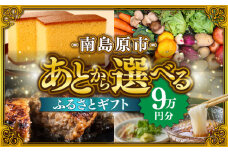 【あとから選べる】南島原市 ふるさとギフト 9万円分 / 寄付 あとから寄附 あとからギフト あとからセレクト あとからチョイス あとから選べる 長崎県 駆け込み寄附 後から選べる 後から選べるギフト 後からセレクト 先に寄付 9万円 90000円 [SZX006]