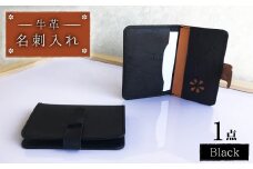 牛革 名刺入れ 長与町/グッピーサウンド [EBG001] ハンドメイド カードケース 革小物